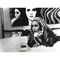 Posterazzi Catherine Deneuve with Telephone Black and White Photo Print